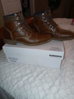 Brown casuel boots