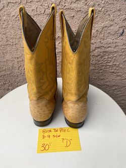 Mexican Boots Size 8-9