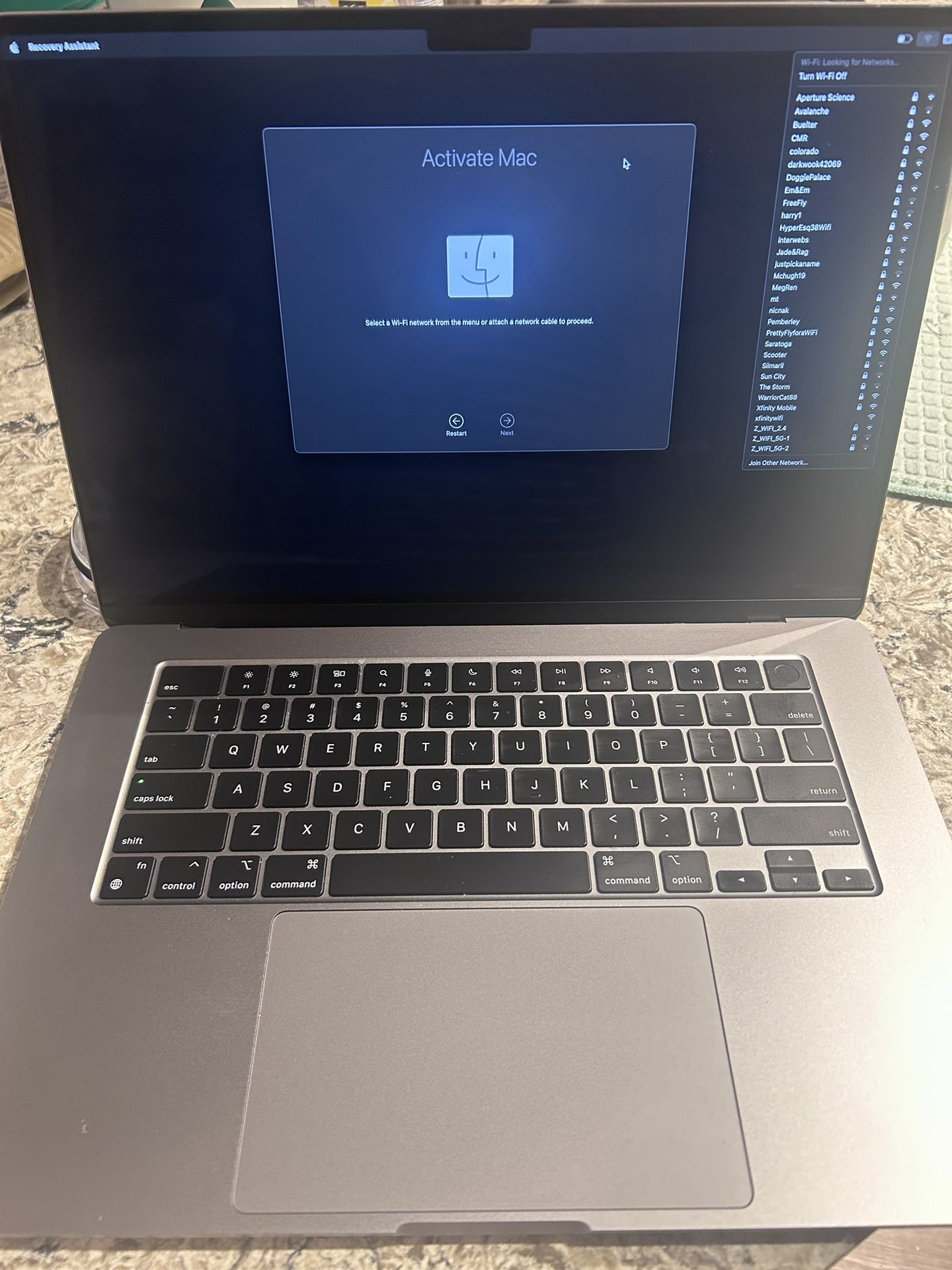 2023 MacBook Air 15” M2 Chip 256gb Memory 8gb Ram