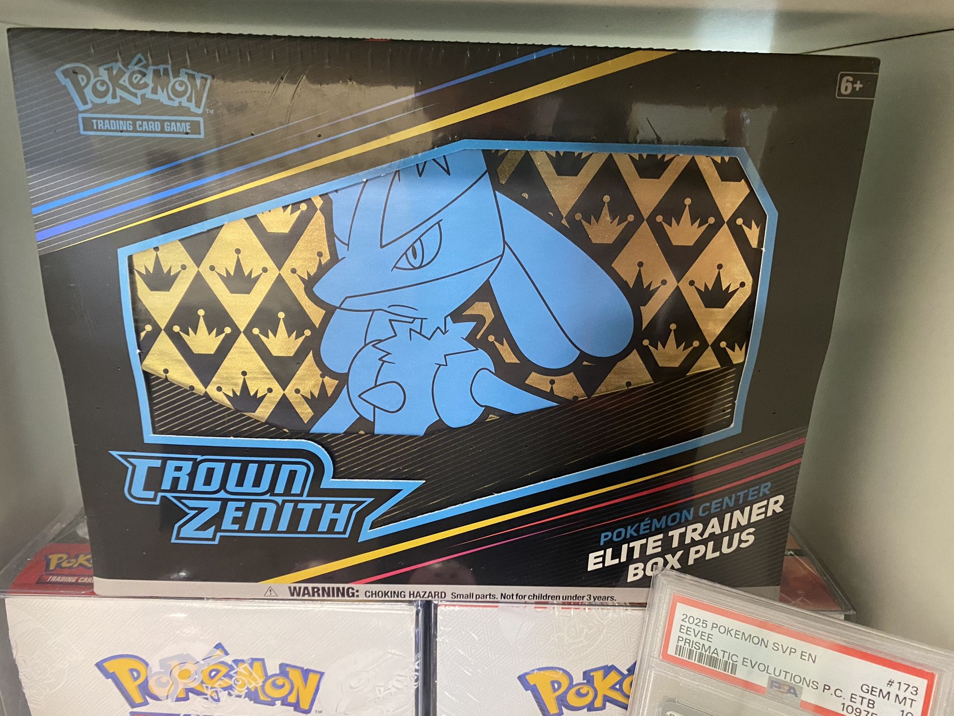 Crown Zenith Elite Trainer Box Plus PC ETB Pokemon TCG