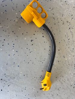 30 Amp Male to 50 Amp Female RV Power Adapter