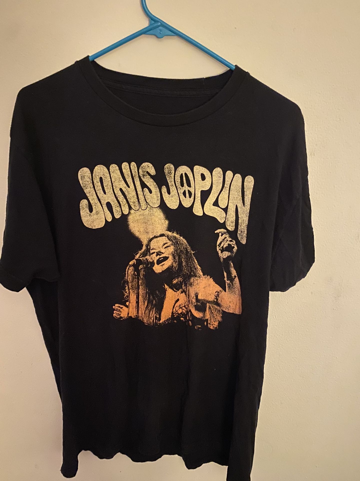 Vintage Janis Joplin T Shirt Size L