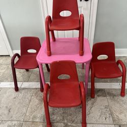Kids Chairs And Table