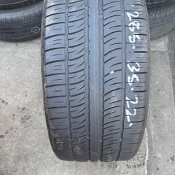 285/35/22 Pirelli Scorpion Zero Tesla Only With Foam Inside ... One Tire Available 