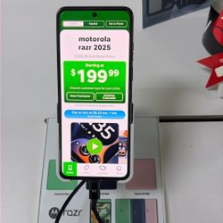 Motorola Razor 2025 $199.99 @ Cricket Wireless Sherman