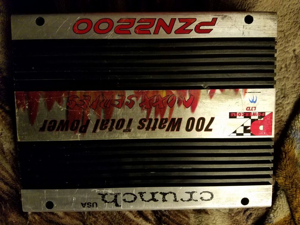 Crunch usa noxx series 700 total power