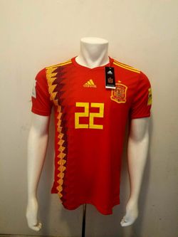 Spain Isco Soccer Jersey Men’s Size 2XL