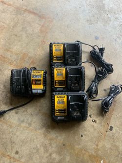 Free Dewalt chargers