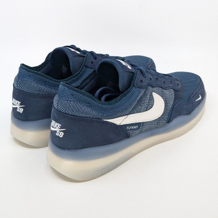 Nike SB PS8 Flyknit Obsidian Blue Low Skate Shoes Mens Size 10 New Sneakers