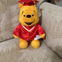 Disney Winnie the Pooh Graduation Plush Kcare