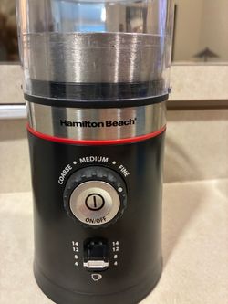 Hamilton Beach Coffee bean grinder