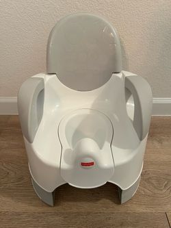 Adjustable height training potty