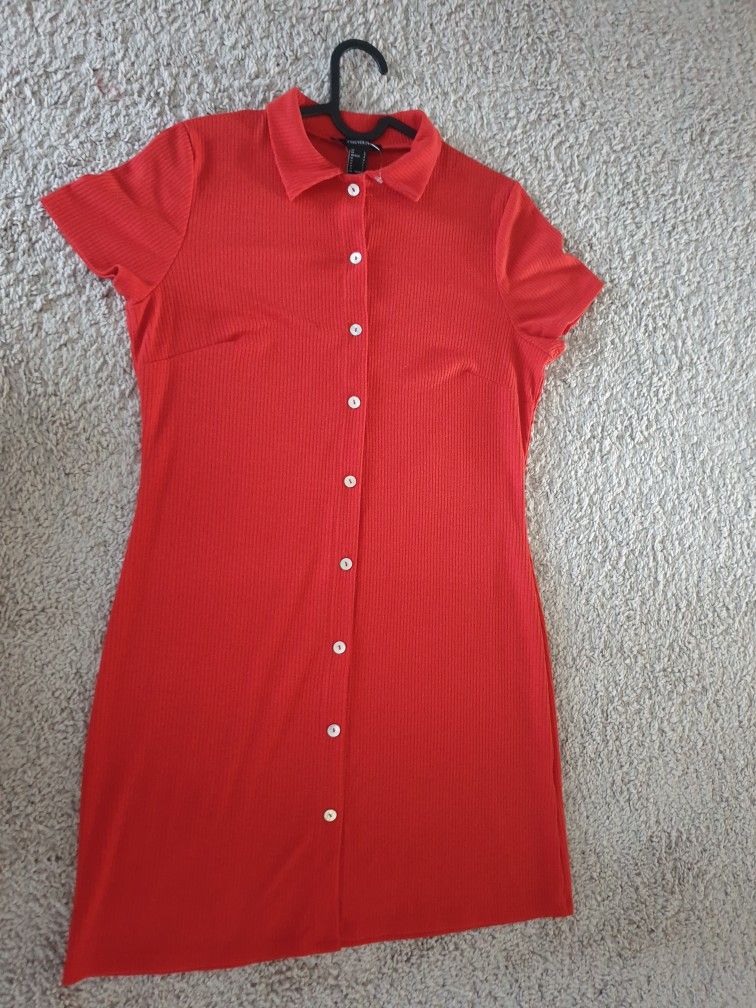 Pickup From LebnonTN 37087....women's forever 21 red colour dress..excellent Condition
