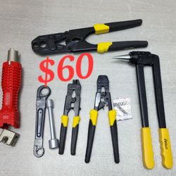 Assorted Plumbing / PEX Tool Set 