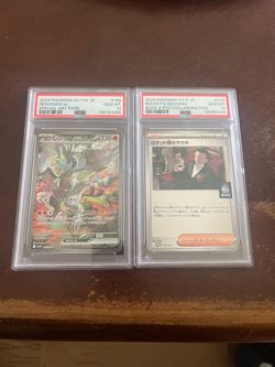 PSA 10 Gem Mint Pokemon Japanese Cards Lot of 2 and other singles
