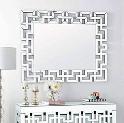 Santorini Mirror 39.5inch - Silver