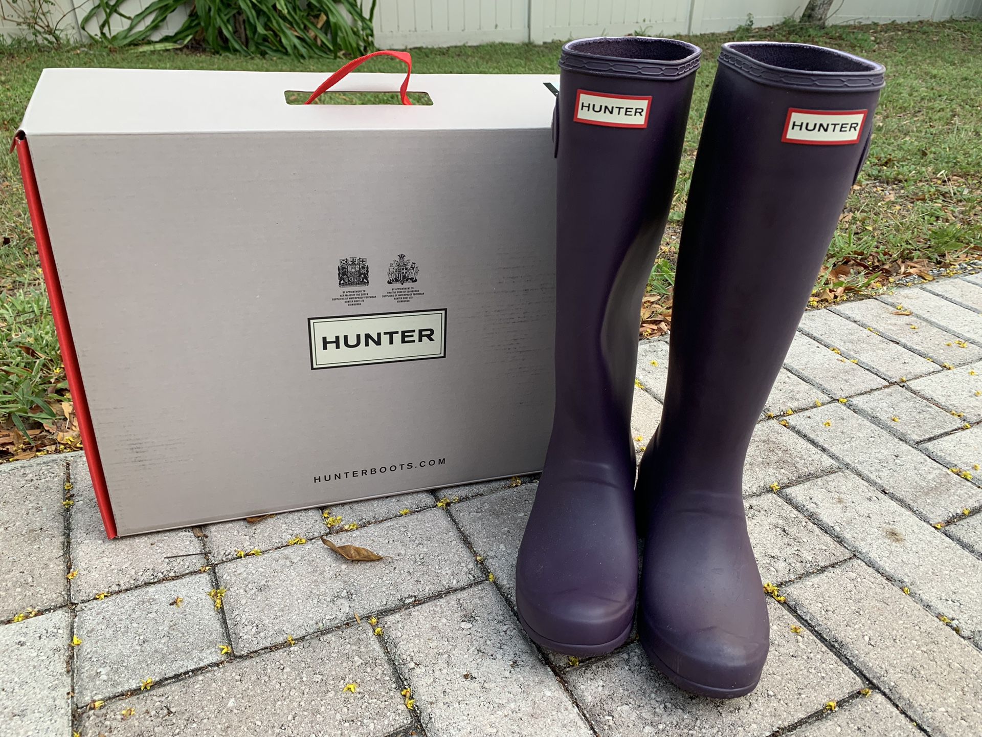Hunter Original Tour Packable Rain Boot size 6