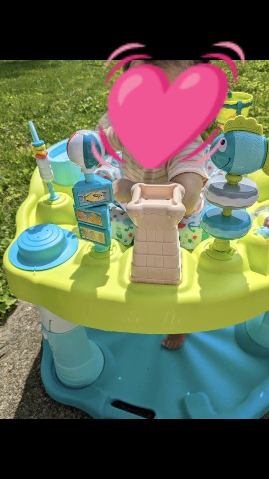 Exersaucer Evenflo Entertainer Seaside Splash Activity Center
