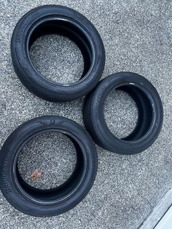 Lot of 3 Bridgestone Turanza QuietTrac 245/50R18