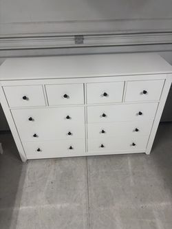 White dresser
