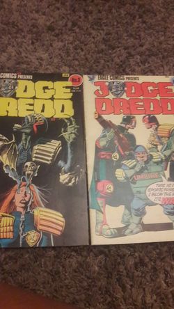 Judge Dredd comics No. 2 and 3