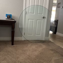52 Inch Round Glass