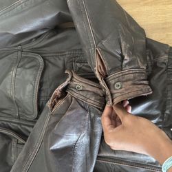 Vintage leather jacket 