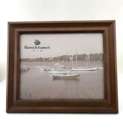 Beautiful Harwich Framers 8" x 10" desk or wall mount wooden frame