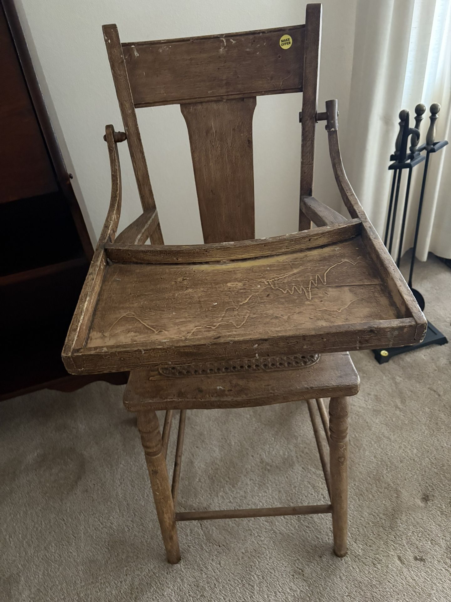 antique High Chair