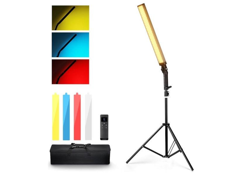 NEEWER Upgraded LED Video Light Stick & 2.4G Remote Kit