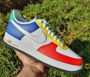 Brand New In The Box Nike Af1 Rubix Cube Size 10.5