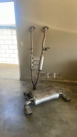 Stock G37 mid pipe and muffler