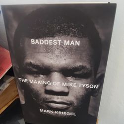 Baddest Man The Making Of Mike Tyson Hardcover Book 