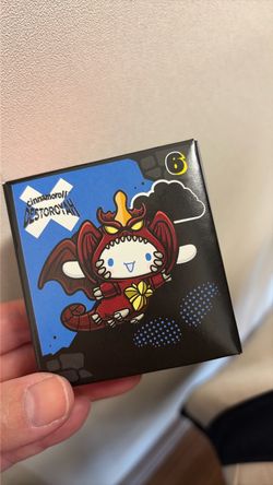 McDonalds Hello Kitty Godzilla collab: Cinnamoroll Destoroyah Happy meal toy