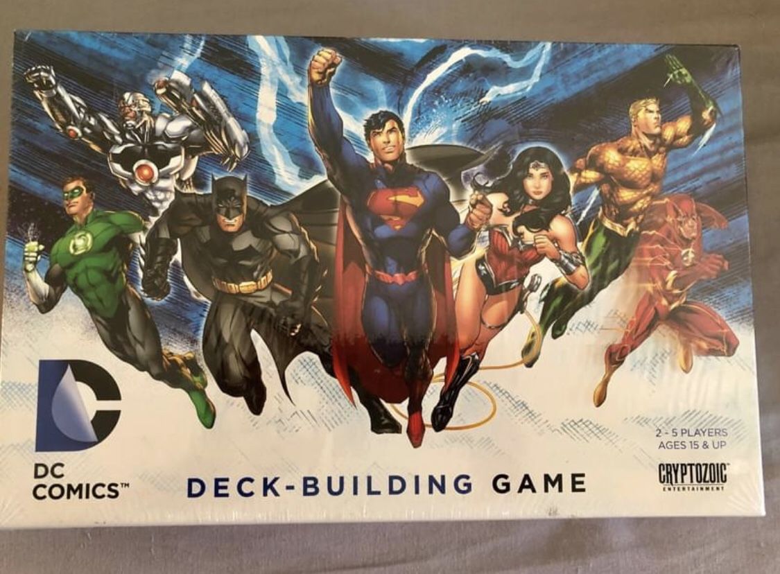 DC Comics Deck Building Game Not Opened