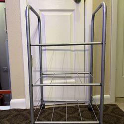 3-Tier Metal Shoe Rack