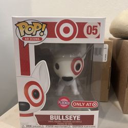 Funko Pop Target Bullseye Figure Exclusive Flocked Vinyl Figure