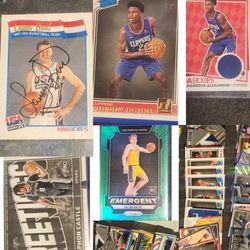 CARDS CARDS CARDS!!!!! NBA, NFL, MLB