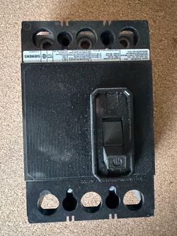 Siemens QJ23B100 3-Pole 100A Circuit Breaker