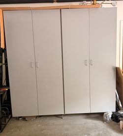 Garage Storage Cabinets (2 Pieces)