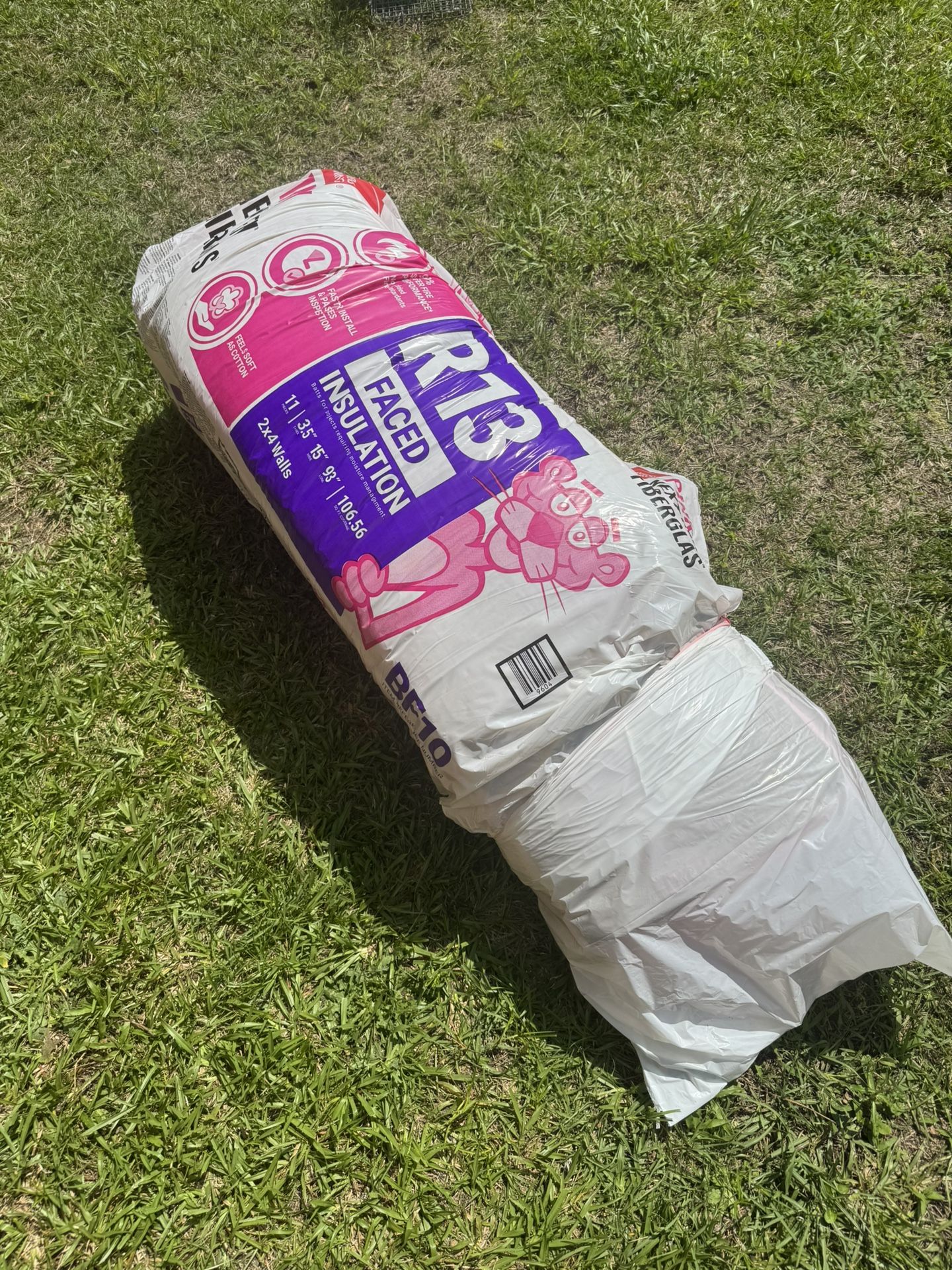 Pink NexGen Fiberglas Faced Insulation (Owens Corning)