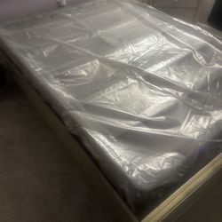 Bedroom set with mattress and box spring included