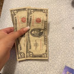 1953 $5 Dollar Bills