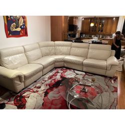 Living room leather pit 5 piece 