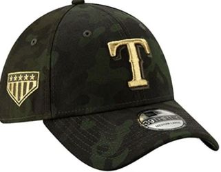 Texas Rangers MLB Baseball Cap Armed Forces 