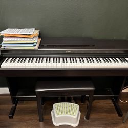 Yamaha Arius YDP-164 used condition with stool