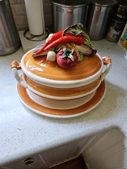 Vintage Garden Harvest Tureen