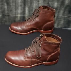 Wolverine 1000 Mile Leather Original  Boots Mens Size 9.5D  361052