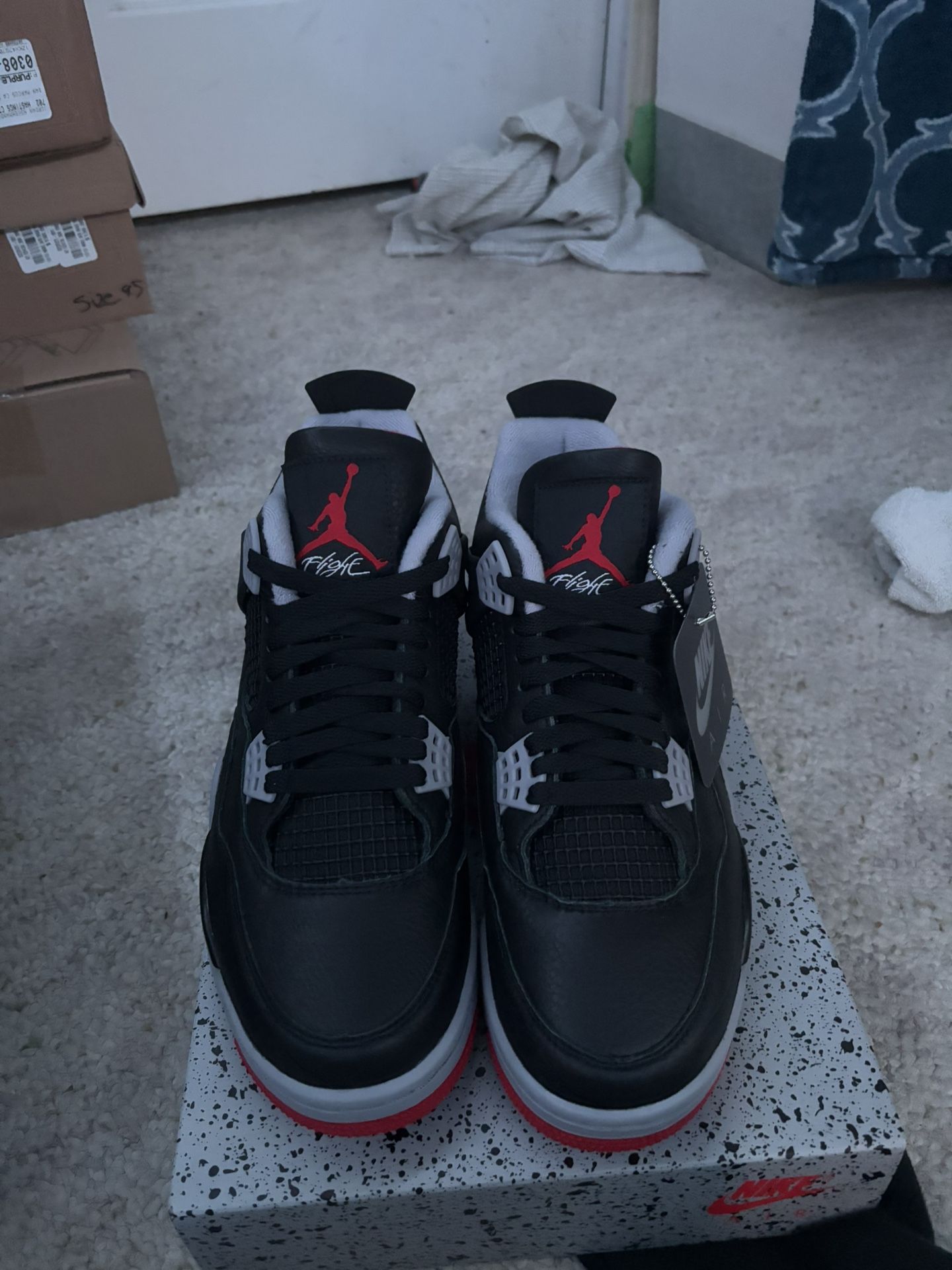 Jordan 4 Bred Reimagined size 9