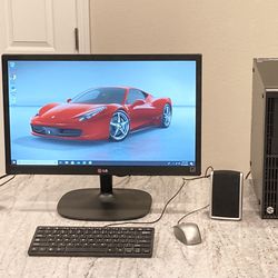 Complete Desktop Computer Setup 